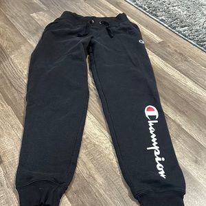 Black champion sweatpants